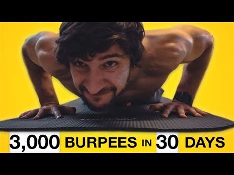 What Happened When This Guy Did 100 Burpees Every Day for .